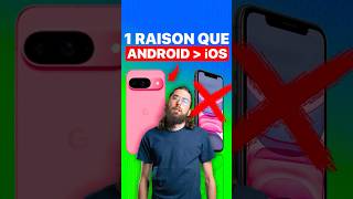 1 RAISON QUE iOS inférieur ANDROID 😈 sérieux Apple [upl. by Oinegue]