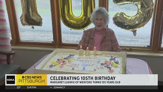 Wexford woman celebrates 105th birthday [upl. by Pirzada]