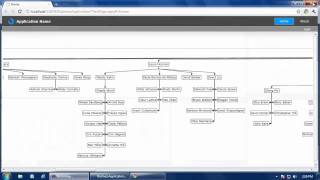 Building an OrgChart in a Silverlight Business Application using GoXam [upl. by Marigolde590]