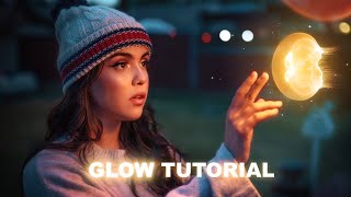 Easy GLOW Photoshop Tutorial for Mobile [upl. by Devaj]