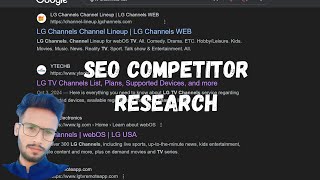 How to Perform a Competitor Analysis in SEO [upl. by Ecirtaemed]