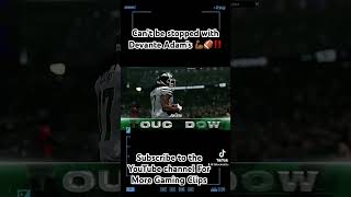 Devante Adam’s Highlights 🔥🏈💪🏾 madden25 shorts shortvideo youtubeshorts fyp gaming gamer [upl. by Aissyla]