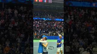 Jannik Sinner amp Matteo Berrettini portano lItalia in Semifinale di Coppa Davis  Match Point 🦊💙🔨 [upl. by Enimrej]