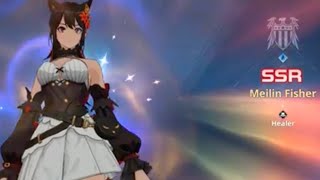 Got lucky Error Summon SSR Meilin Fisher on 10 Rate Up Tickets [upl. by Sherl]