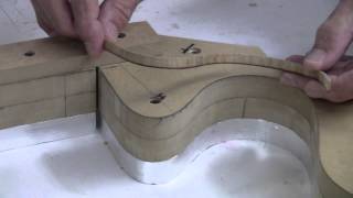 Bending Guitar Wood BindingsPart I [upl. by Lucie]