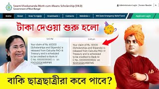 SVMCM SCHOLARSHIP 202324 PAYMENT UPDATESwami Vivekananda ScholarshipSVMCM scholarship update 2024 [upl. by Bently]