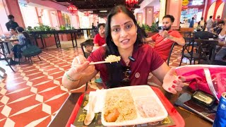 Chicken Biriyani in Omaxe Mall  Chandni Chowk Delhi  Food tour [upl. by Drofdarb]