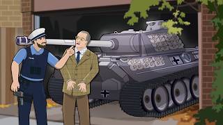 The Pensioner Who Hid A WWII Panther Tank In His Basement [upl. by Werbel]