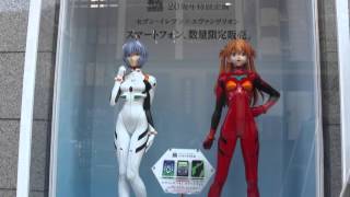 Live size Asuka Langley amp Ayanami Rei figures [upl. by Okime453]