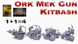 Ork Mek Gun Kitbash [upl. by Jeanine128]