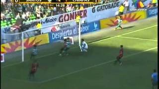 Santos Campeón Clausura 2012 Todos los Goles 33 [upl. by Kiley964]