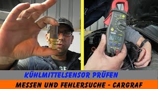 Kühlmittelsensor prüfen  Fehlersuche  Sensorik [upl. by Trisa]