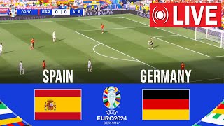 🔴LIVE  SPAIN vs GERMANY I QUARTER FINAL I EURO 2024 I FULL MATCH STREAMING I eFOOTBALL PES 21 GAME [upl. by Burbank402]