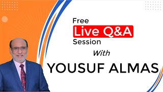 Free Live Career Counselling QampA Session  Career and Subject selection with Yousuf Almas 07102024 [upl. by Edurtreg]