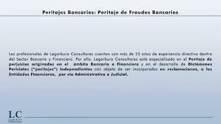 Peritaje de Fraude Bancario [upl. by Kepner647]