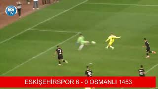 ESKİŞEHİRSPOR  OSMANLI 1453 KARŞILAŞMASI SONA ERDİ 19102024 [upl. by Leasia875]