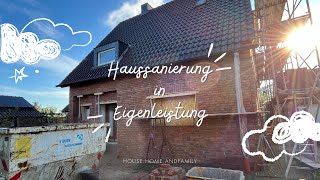 Unser Weg ins Eigenheim  Haussanierung in Eigenleistung  Vlog Nr1 🏡👷‍♂️🧱🧑‍🧑‍🧒‍🧒 [upl. by Rumpf503]