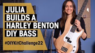 Julias DIYKitChallenge22 Bass Build  Harley Benton DIY Kit  Thomann [upl. by Ymot]