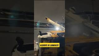 Mais um Acidente de GUINDASTE gruas guindastes liebherr locar craneaccident guindasteiro [upl. by Eitnom]