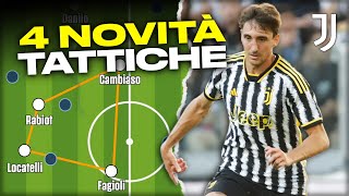 4 Novità Tattiche della Juventus 202324 per Dominare le Partite [upl. by Darrick]