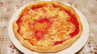 PIZZA DI PASTA SFOGLIA per una pizza fatta in 30 secondi SALVACENA super goloso Franceska 87 yt [upl. by Baldridge]