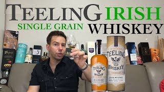 Teeling Single Grain Irish Whiskey Review WhiskyWhistle 223 [upl. by Elleirb]