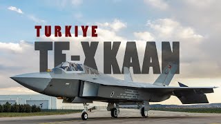 TFX KAAN TURKIYE  PESAWAT TEMPUR GENERASI 5 BUATAN TURKI [upl. by Tarfe]