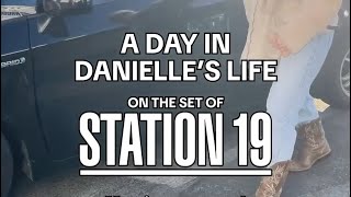 A day in Danielle’s Maya Bishop life on the set of Station 19 [upl. by Beatriz]