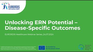 Patient Partnership Webinar  Unlocking ERN Potential Disease Specific Measures [upl. by Ahsilam]