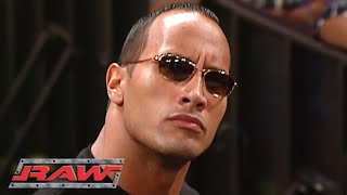 The Rock Interrupts Triple H Promo  Shut Up Btch  Monday Night RAW [upl. by Combes]