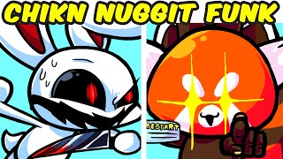 Chikn Nuggit Funkin Vs Iscream  FNF MODTiktokcutest and evil  Friday Night Funkin [upl. by Arsuy922]