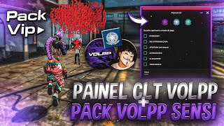 PAINEL CLT VOLPP SENSI 📂🔧 PACK de SENSI do VOLPP SENSI  SENSI PARA IPHONE E ANDROID  SENSI XITADA [upl. by Chilt328]