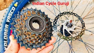 Cycle Repair  Bike Workshop  Bicycle Good Performance After Service 🧑🏻‍🔧 Indian Cycle Guruji [upl. by West]