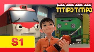 Titipo S1 E9 l Check ups are scary l Trains go to hospitals too l Titipo Titipo [upl. by Lentha605]