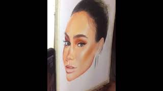 ivana alawi timelapse drawing [upl. by Grenville366]