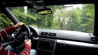 Audi RS4 Hitting corners [upl. by Adnat]