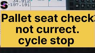 how can remove pallet seat check not currect massage and setting seat check pressure switch [upl. by Aidul]