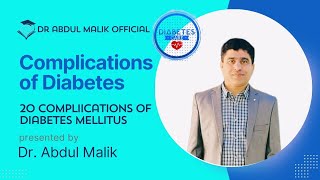 Complications of diabetes l 20 Complications of diabetes mellitus patients l Diabetes Overview [upl. by Moorish]