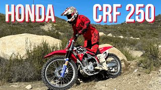 Honda CRF 250F  Bike Review [upl. by Kaazi]