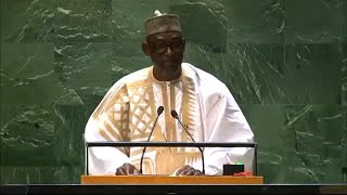 Le Ministre Abdoulaye Diop défend les intérêts du Mali au 78E Session des Nations Unis [upl. by Aiahc174]