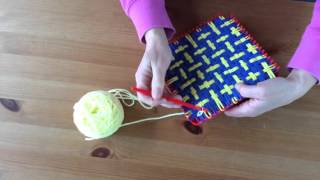 Potholder with Loopy Edges [upl. by Scevo]