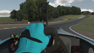 iRacing Onboard Lap Dallara F3 at Oulton Park wno Chicane 24S1 MOZA Racing Series [upl. by Enaoj943]