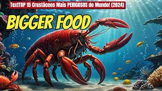 TOP 15 Crustáceos Mais PERIGOSOS do Mundo 2024 [upl. by Nanyk]