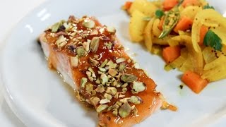 De Garde van Gert  Zalm met mangochutney [upl. by Burch]