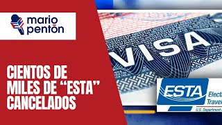 Estados Unidos cancela 300 mil visados ESTA a europeos que visitaron Cuba en los últimos años [upl. by Dicks]