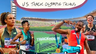 us track amp field olympic trials vlog  eugene or [upl. by Gerry]