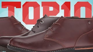 Top 10 Chukka Boots for Men  Best Christmas and Holiday Gifts for Him [upl. by Elok]