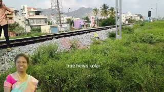 KOLAR KEELKOTYE RAILWAY TRACK PAR HADISA KAHA JA RAHA KHUDKASHI HU SAKTI HU YA KUCH Nov9 2024 [upl. by Lauber]