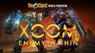 XCOM ENEMY WITHIN  BASE ATTACK PREVIEW The Escapist Plays [upl. by Ellennahc518]