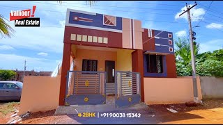 House For Sale in Vallioor realestate houseforsale newhouse Eruvadi 2bhk villa modelhomes [upl. by Reinnej]